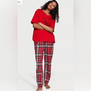 Victoria secret red new pajama for women